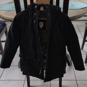 GAP Kids Classic Black Puffer Jacket Sz Med